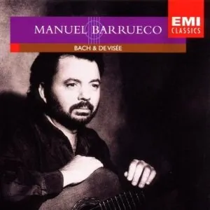 Manuel Barrueco plays Bach & de Visée — album cover