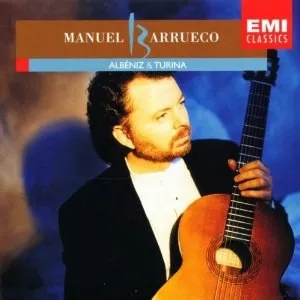 Manuel Barrueco plays Albéniz & Turina — album cover