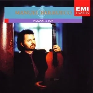 Manuel Barrueco plays Mozart & Sor — album cover