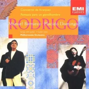 Rodrigo: Manuel Barrueco & Plácido Domingo — album cover