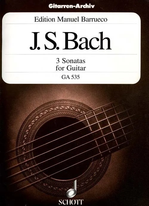 3 Sonatas for Guitar — cover