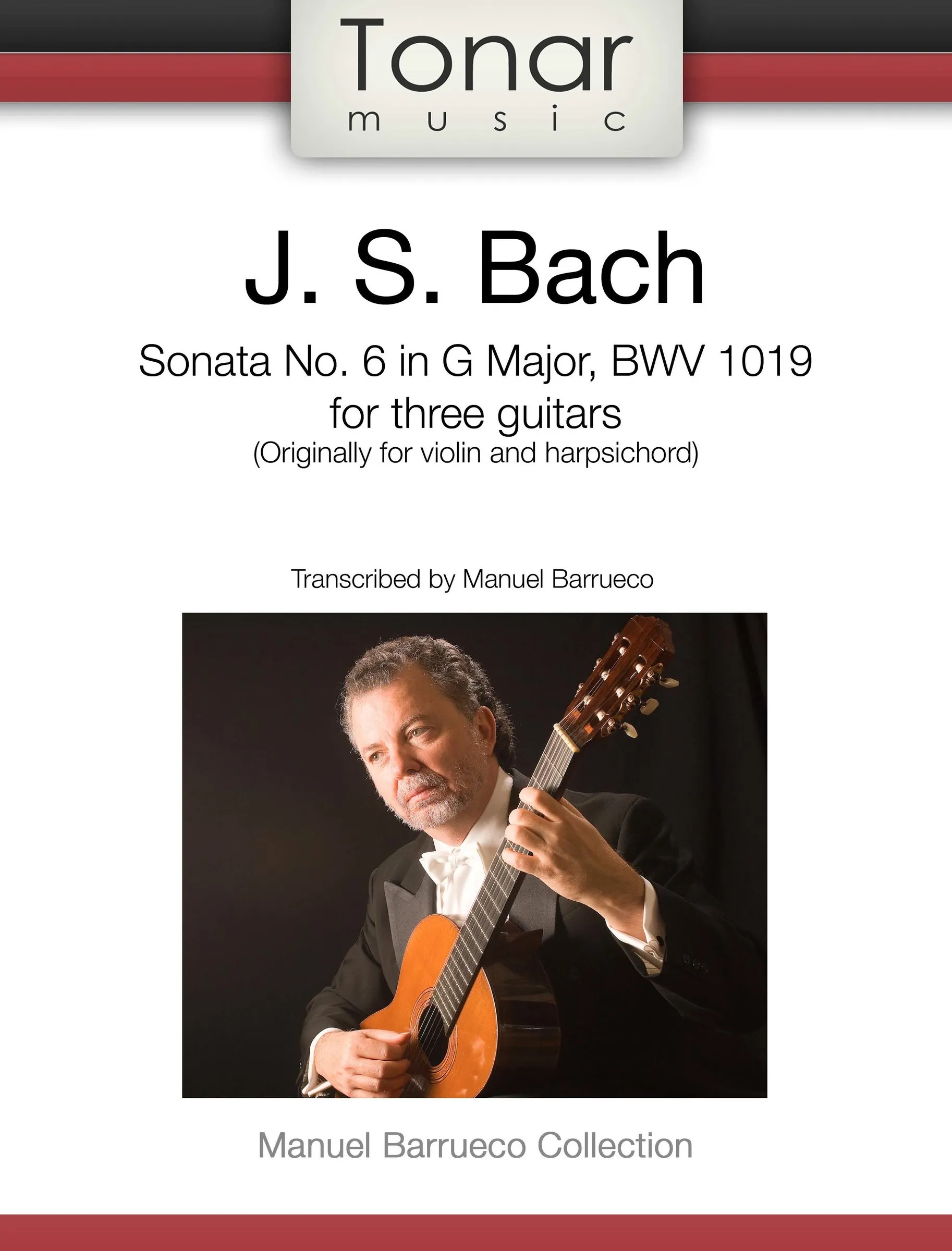 Sonata No. 6, BWV 1019 — cover