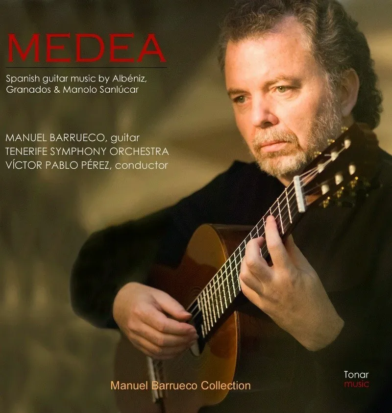 Medea - Spanish guitar music by Albeniz, Granados & Manolo Sanlucar — album cover